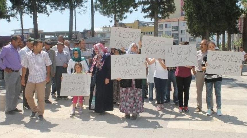K&ouml;yl&uuml;lerden Valiye "muhtar" İsyanı