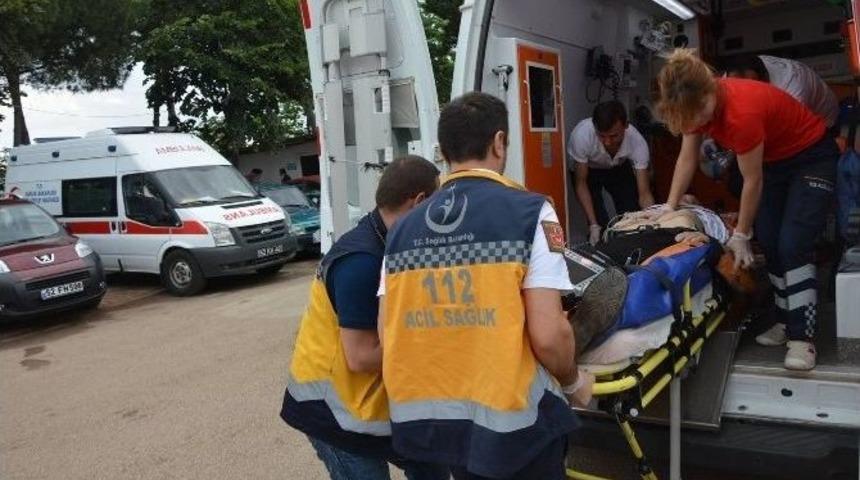 Merdivenlerden D&uuml;şen Şahıs &Ouml;ld&uuml;