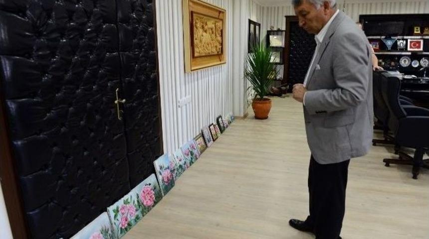 Isparta G&uuml;l&uuml; Tablolara Yansıdı