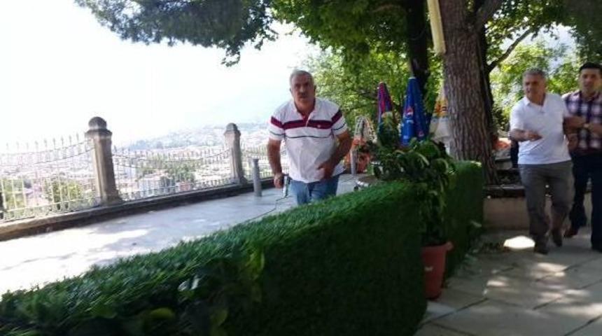 Oğlunu Yaralayanı B&ouml;yle Vurdu (2)