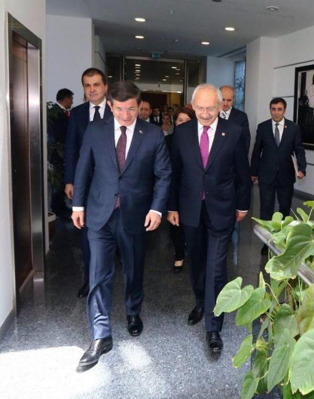 Başbakan Davutoğlu, Chp Genel Merkezi'nde (2)