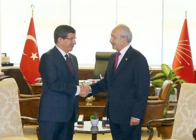 Başbakan Davutoğlu, Chp Genel Merkezi'nde (2)