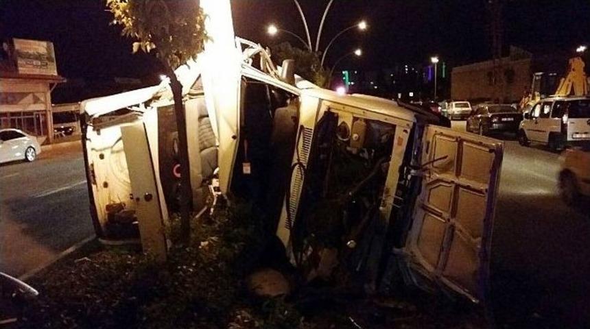 &Ccedil;orum&rsquo;da Trafik Kazası: 1 Yaralı