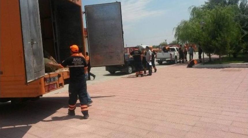 Afyonkarahisar Afad&rsquo;dan Ger&ccedil;eğini Aratmayan Tatbikat