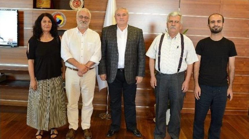 Milletvekili Olu&ccedil;, Atso Başkanı Davut &Ccedil;etin&rsquo;i Ziyaret Etti