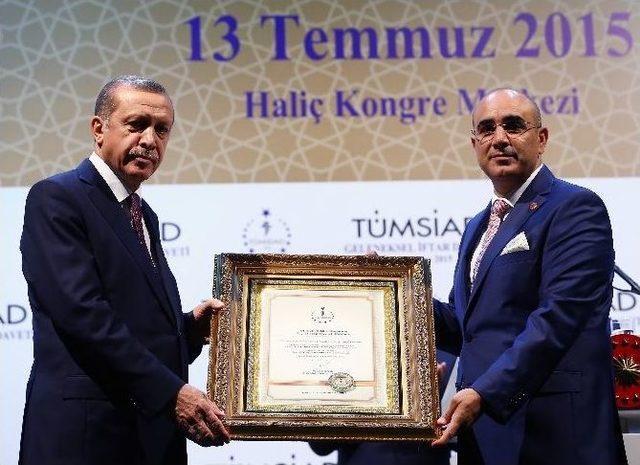 Cumhurbaşkanı Erdoğan, Tümsiad’ın İftarına Katıldı