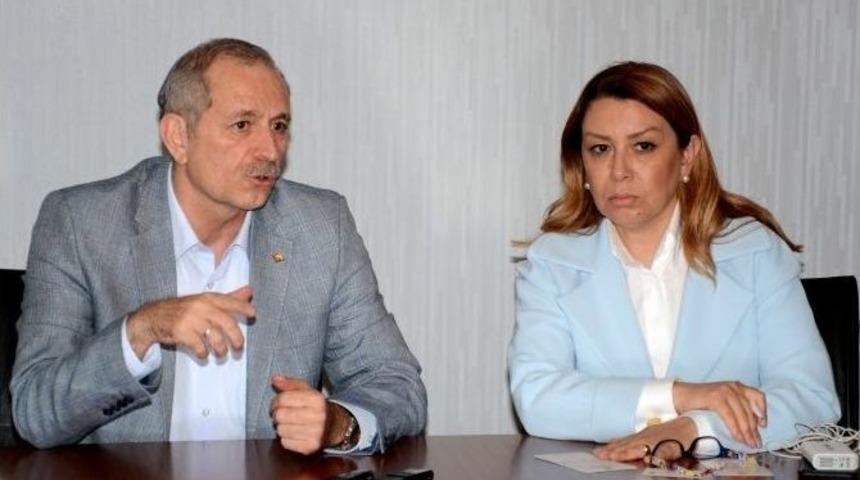 Ak Parti Kurmayları Atb Yönetimini Ziyaret Etti