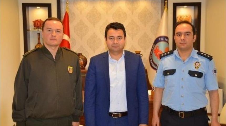 Kaymakam Avcı&rsquo;dan Emniyet Ve Jandarma Teşkilatına Başarı Belgesi
