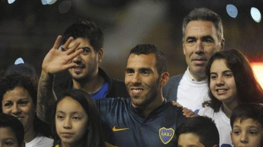 Tevez&rsquo;e 40 Bin Kişilik Karşılama