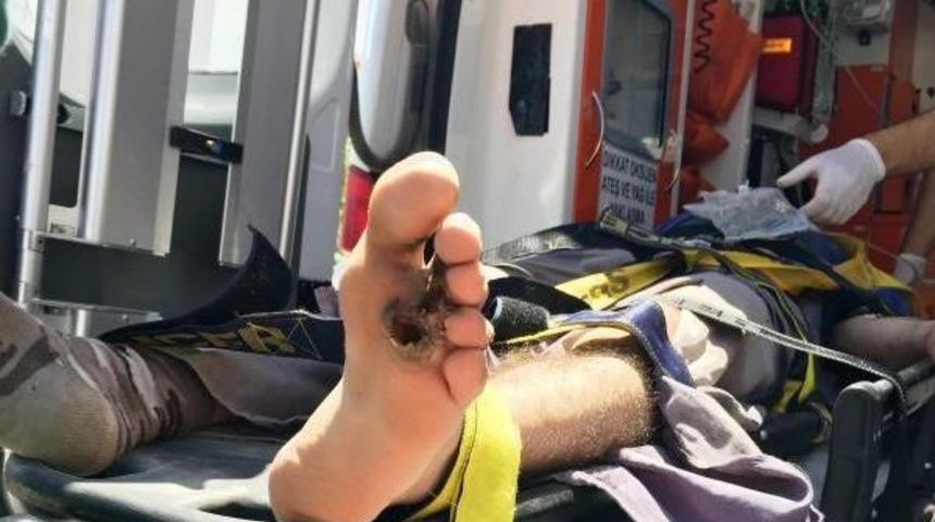 Fabrikada Elektrik Akımına Kapılan 2 Iş&ccedil;i Yaralandı