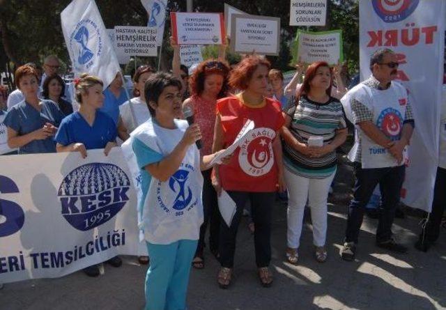 Dokuz Eylül'de Sağlıkçılardan Personel Yetersizliğine Tepki