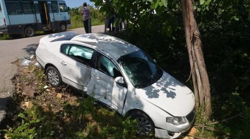 Fatsa&rsquo;da Trafik Kazası: 3 Yaralı