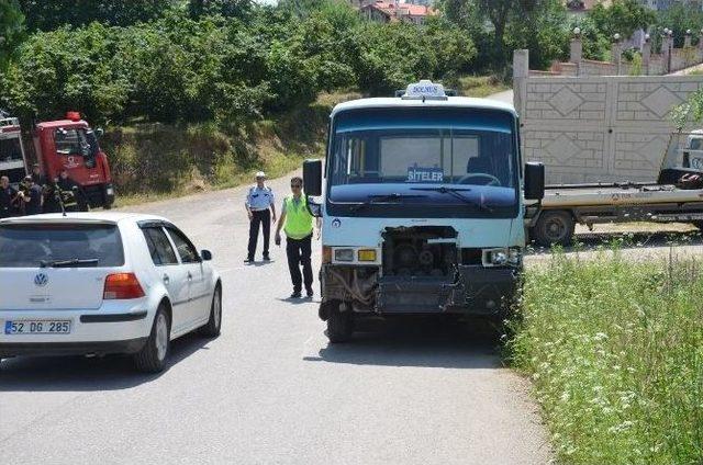 Fatsa’da Trafik Kazası: 3 Yaralı