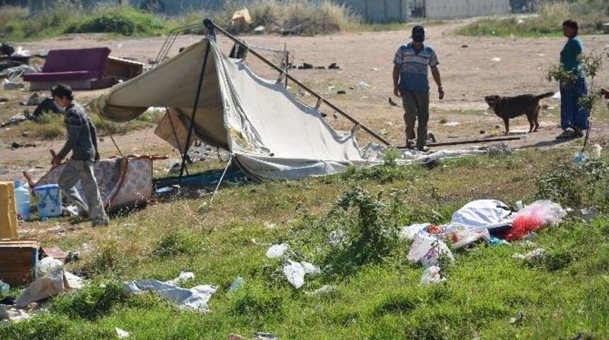 G&ouml;&ccedil;ebe &Ccedil;adırları K&ouml;rfez&rsquo;de Kaldırıldı