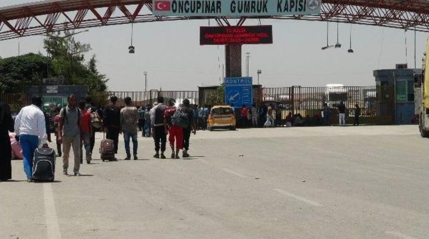Suriyeliler &Ouml;nc&uuml;pınar&rsquo;da Yoğunluk Oluşturdu