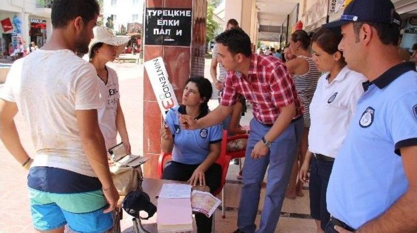 Kemer&rsquo;de Bisiklet Denetimi