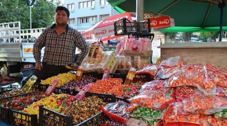 Bayram Şekeri Tezgahlardaki Yerini Aldı