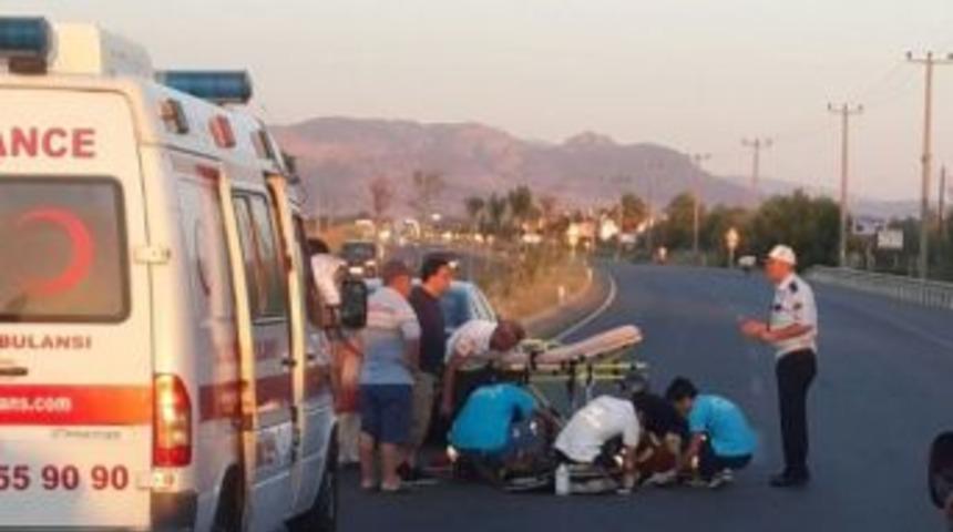 Ayvalık&rsquo;ta Trafik Kazası: 1 Yaralı