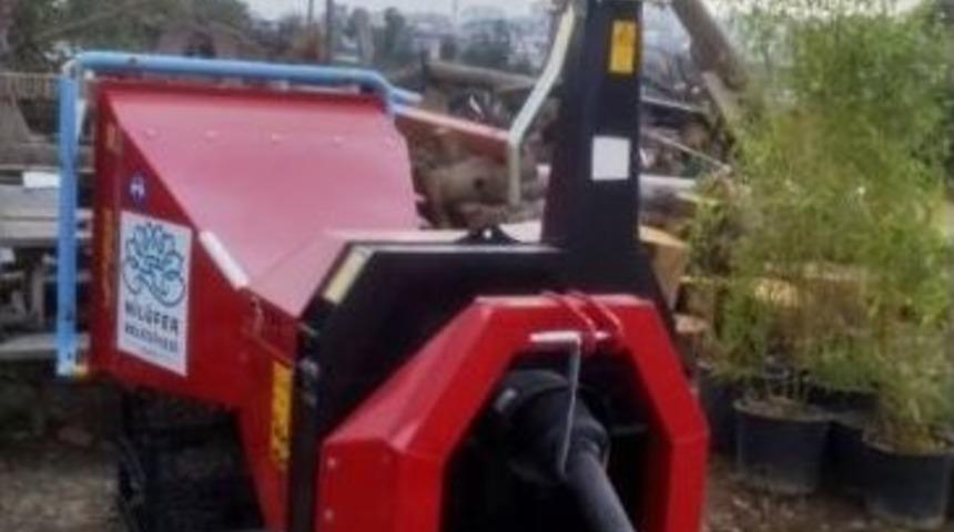 Nil&uuml;fer Belediyesi&rsquo;nin Yonga Makinesi Hizmette