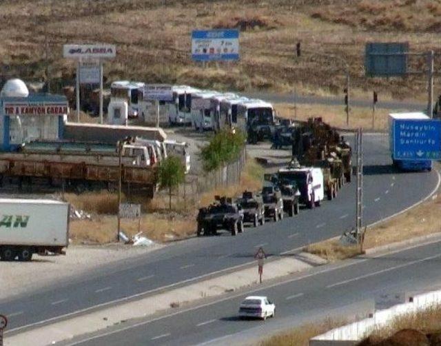 Şırnak ta 100 Ara&ccedil;lık Askeri Sevkiyat 3