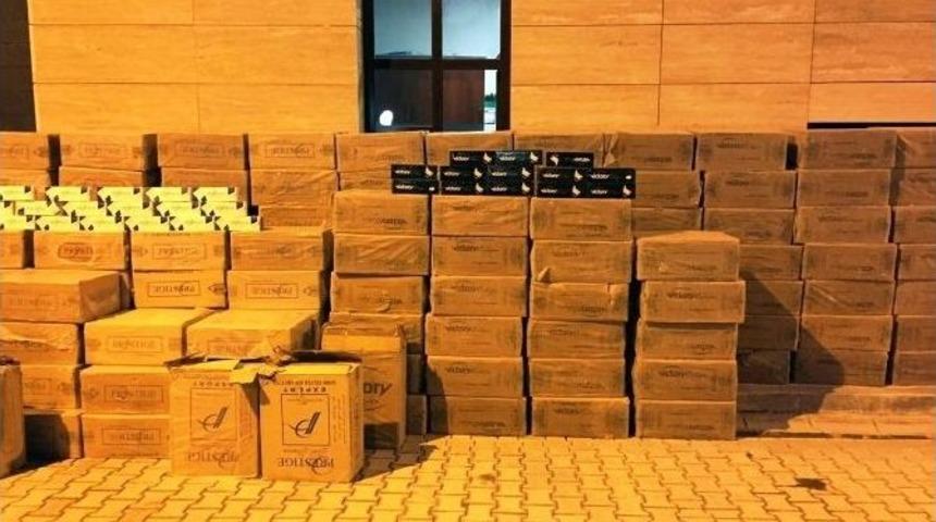 Adilcevaz&rsquo;da Ka&ccedil;ak Sigara Operasyonu