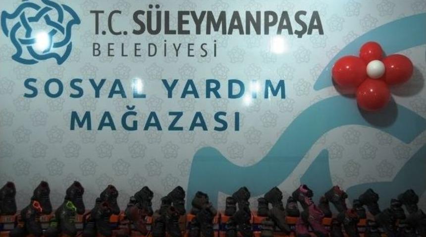 Süleymanpaşa Belediyesi Dost Eli Giyim Mağazası Bayrama Hazır