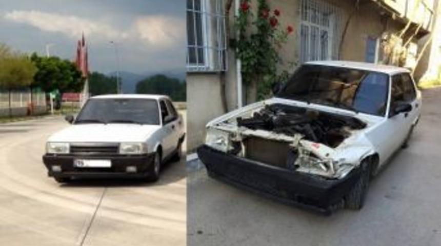 &Ccedil;alınan Otomobilini Sosyal Medya Sayesinde Buldu
