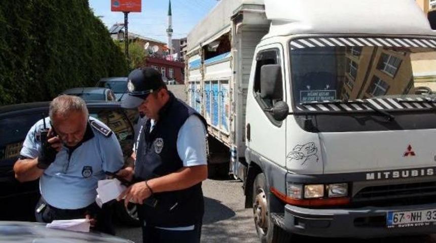 Sağlıksız Koşullarda Et Taşıyan S&uuml;r&uuml;c&uuml;ye Para Cezası