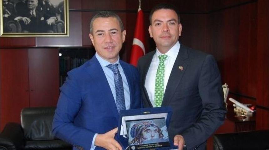 Abd&rsquo;nin Adana Konsolosu Espinoza&rsquo;nın Gto&rsquo;ya Ziyareti