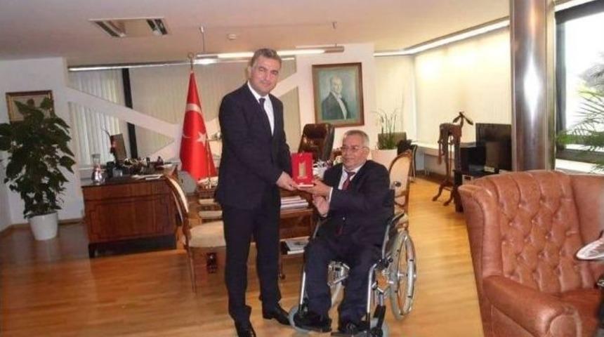 Boz&uuml;y&uuml;k Engelliler Derneği Başkanı &Ccedil;elik, Berlin Başkonsolosu Şen&rsquo;i Ziyaret Etti