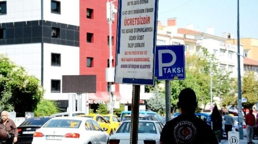 Ankara B&uuml;y&uuml;kşehir Zabıtası&rsquo;ndan Yol Boyu