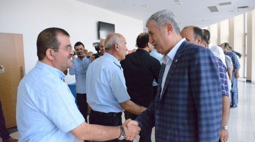 Yeşilyurt Belediyesi&rsquo;nde Bayramlaşma T&ouml;reni