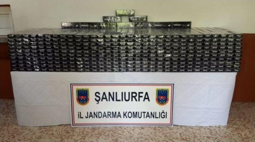 Şanlıurfa’da 14 Bin Paket Kaçak Sigara Ele Geçirildi