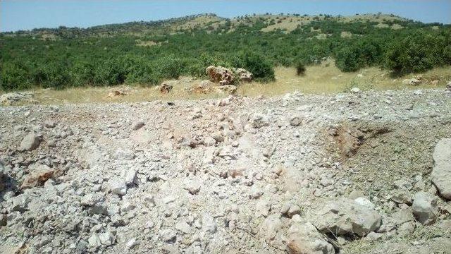 Silvan Barajı Yolunda Patlama