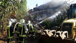 Beyağaç’ta Ahşap Ev Yandı