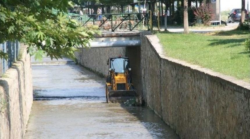 Dsi Kanalında Temizlik &Ccedil;alışmaları
