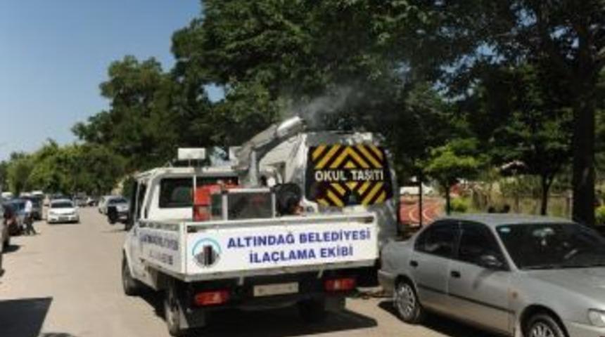 Altındağ&rsquo;da Sinek Derdine Son