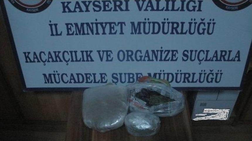 Kayseri&rsquo;de Uyuşturucu Tacirlerine Operasyon