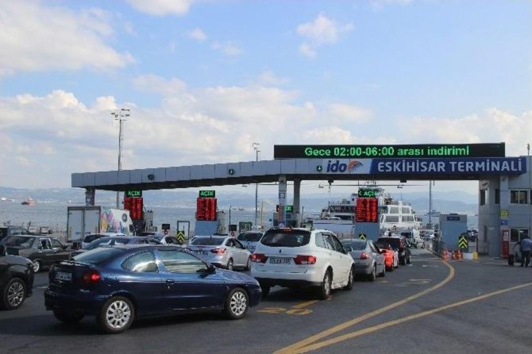 Bayram Trafiği Eskihisar&rsquo;da Başladı