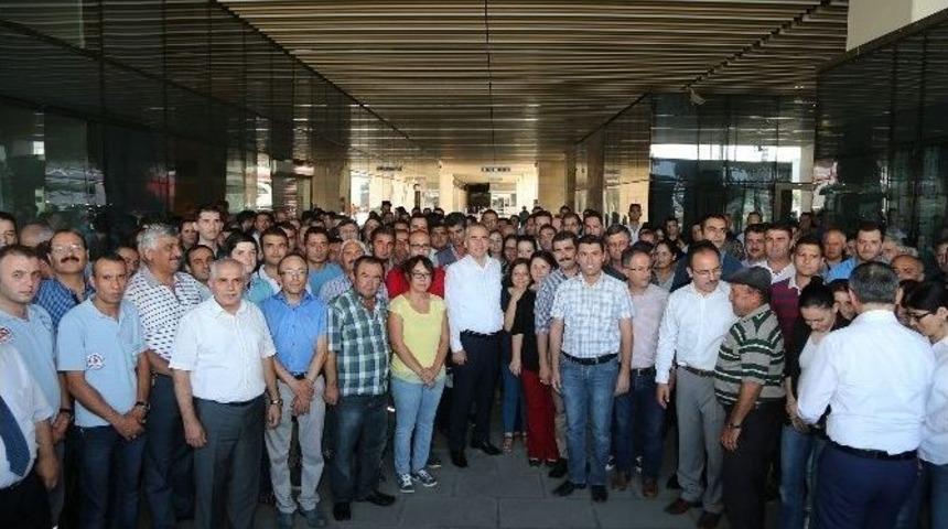 Başkan Zolan Belediye Personeli İle Bayramlaştı