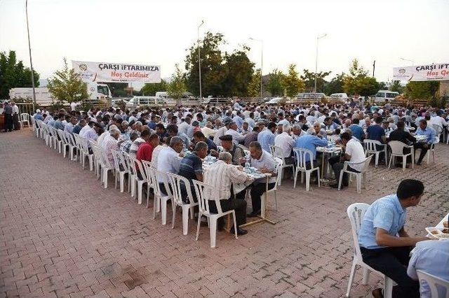 Çarşı İftarlarının Sonuncusu Yazıhan’da Gerçekleştirildi