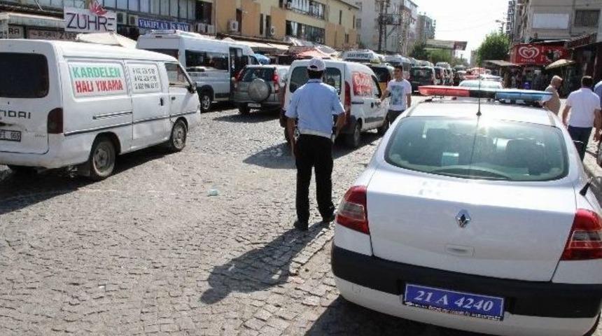 Diyarbakır&rsquo;da Trafik Sıkışıklığını &Ouml;nlemek İ&ccedil;in &Ouml;nlemler Attırıldı