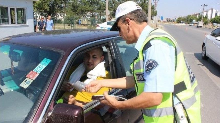Edirne&rsquo;de Ramazan Bayramı &Ouml;ncesi Trafik Denetimleri Arttırıldı