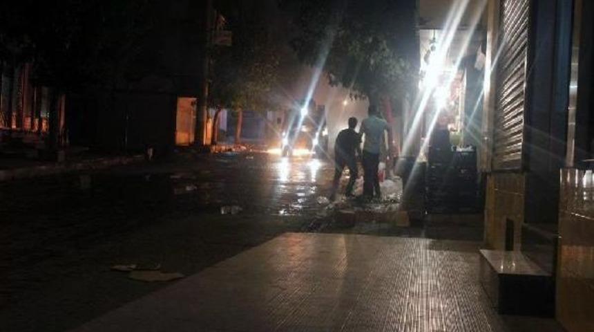 Silopi’De Izinsiz Gösteriye Polisten Müdahale