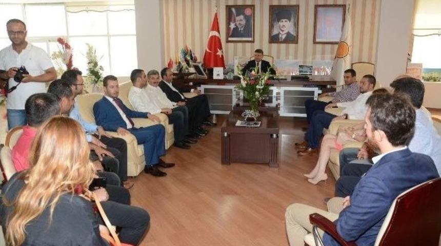 Chp Ve Dp&rsquo;den Ak Parti&rsquo;ye Bayram Ziyareti