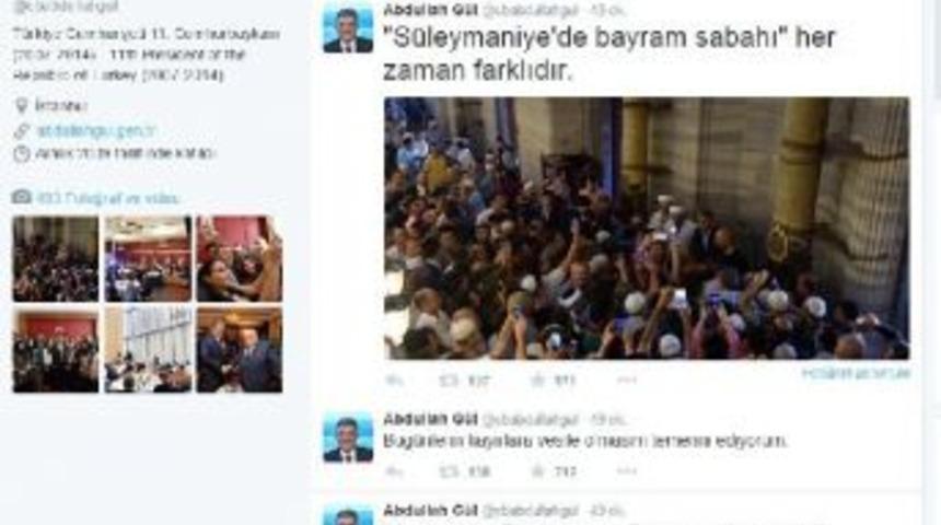 G&uuml;l, Twitter Hesabından Herkesin Bayramını Kutladı
