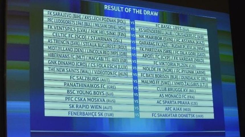 Fenerbah&ccedil;e&rsquo;nin Rakibi Shakhtar Donetsk