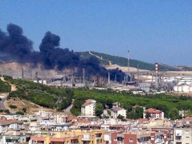 Tüpraş Rafinerisinde Korkutan Yangın (2) - Yeniden