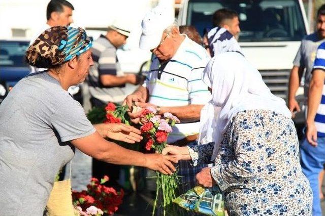 Bodrum Mezarlıklarında Bayram Yoğunluğu