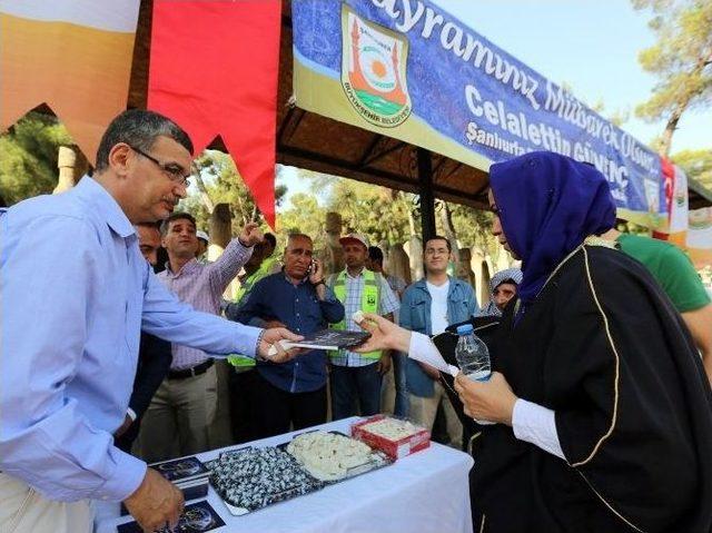 Başkan Güvenç Bayramda Geleneği Bozmadı